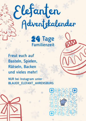 Adventskalender Einladung oeffnen